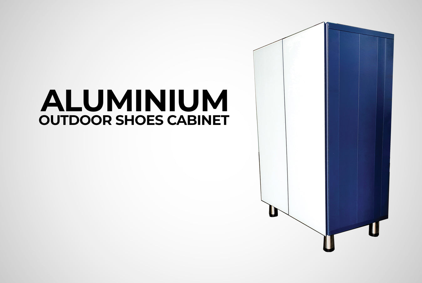 Aluminium Shoe Cabinet