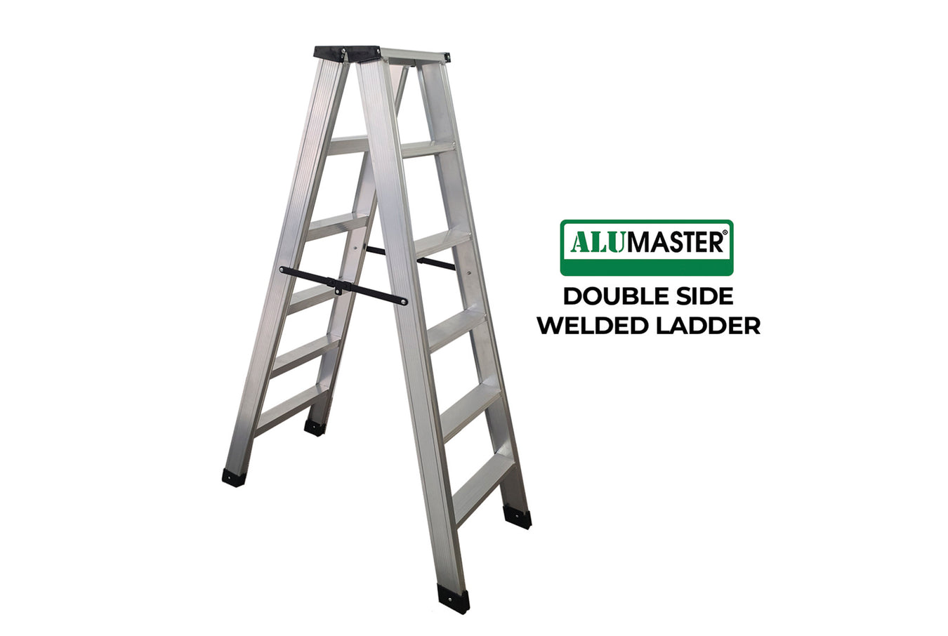 Alumaster Heavy Duty Double Side Welded Ladder