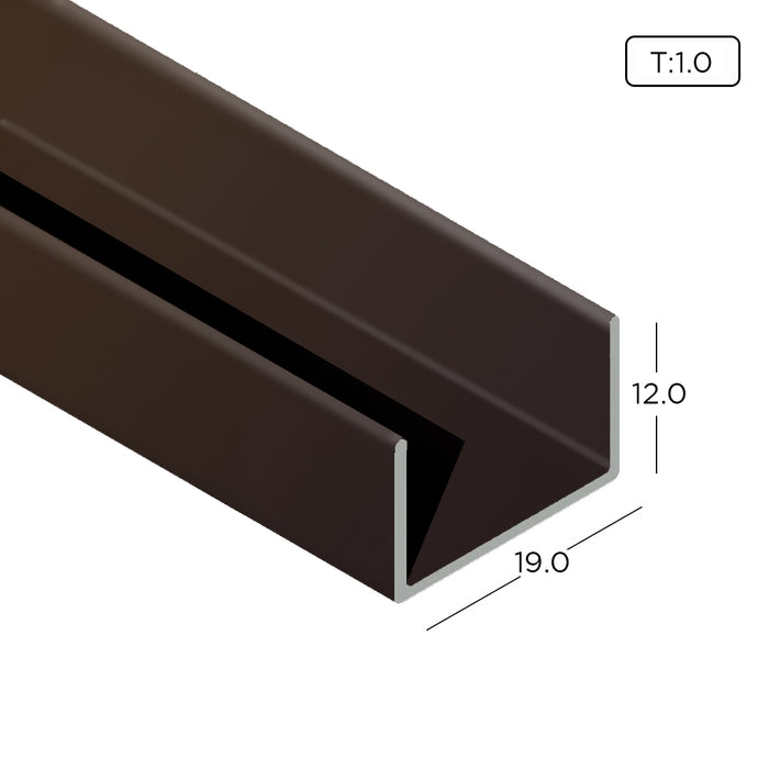 Aluminium Extrusion Air-Con Grill Window Profile Thickness 1.00mm AG1003-A ALUCLASS - ALUCLASS MY