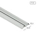 Aluminium Extrusion AM Kitchen Cabinet/ Wardrobe One Way Joint Carcass Shelf Profile AM1008 ALUCLASS - ALUCLASS MY