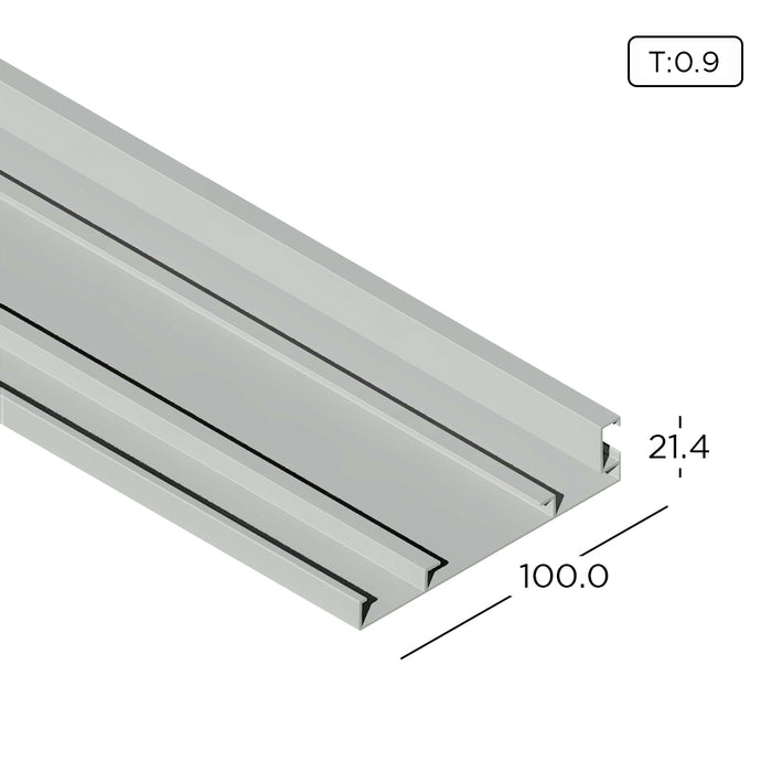 Aluminium Eco Cabinet Profile AM1031-A ALUCLASS - ALUCLASS MY