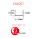 Aluminium Eco Cabinet Profile CA3007 ALUCLASS - ALUCLASS MY