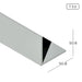2" x 2" Aluminium Extrusion Equal Angle Profile Thickness 3.00mm AN1616-2 ALUCLASS - ALUCLASS MY