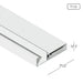 Aluminium Extrusion Kitchen Cabinet/ Wardrobe Door Profile Thickness 1.00mm CA2011 ALUCLASS (4G Modern Frameless) - ALUCLASS MY