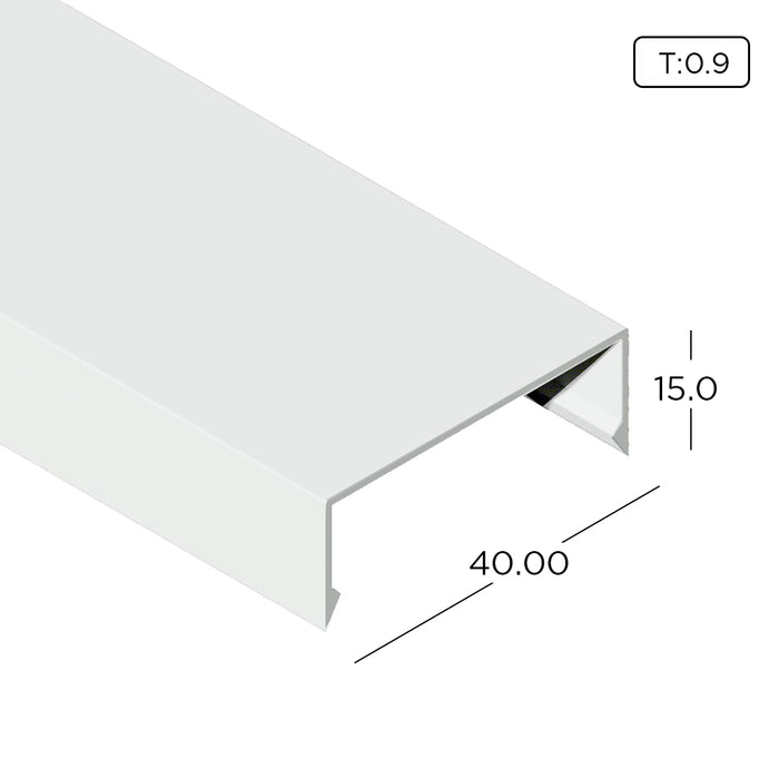 Aluminium Extrusion Curtain Wall Profile With Frame Thickness 0.90mm CW606 ALUCLASS - ALUCLASS MY