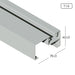 Aluminium Extrusion Curtain Wall Profile With Frame Thickness 1.60mm CW703 ALUCLASS - ALUCLASS MY