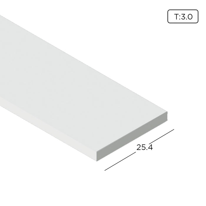 Aluminium Extrusion Flat-Bar Thickness 3.00mm FB08-3 ALUCLASS - ALUCLASS MY