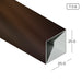 1" x 1" Aluminium Extrusion Square Hollow Profile Thickness 0.80mm HB0808-1 ALUCLASS - ALUCLASS MY