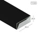 1" x 2.5" Aluminium Extrusion Rectangular Hollow Profile Thickness 0.95mm HB0820-1 ALUCLASS - ALUCLASS MY