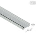 Aluminum Extrusion Standard Sliding Door Profile Thickness 1.05mm KD1138 ALUCLASS - ALUCLASS MY