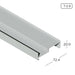 Aluminum Extrusion Economy Sliding Door Profile Thickness 0.90mm KD3133-2 ALUCLASS - ALUCLASS MY