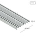 Aluminum Extrusion Economy Sliding Door Profile Thickness 1.10mm KD3153 ALUCLASS - ALUCLASS MY