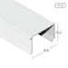 Aluminium Extrusion Shopfront Profile Thickness 1.00mm KS3903 ALUCLASS - ALUCLASS MY