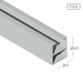 Aluminium Extrusion Inner Vertical (Sliding Window Economy) Profile Thickness 0.90mm KW1505-4 ALUCLASS - ALUCLASS MY