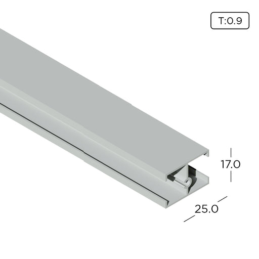 Aluminium Extrusion (Sliding Window Economy) Profile Thickness 0.90mm KW1515-D ALUCLASS - ALUCLASS MY
