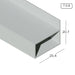 Aluminium Extrusion Sub-Frame Profile Thickness 0.80mm MY1359 ALUCLASS - ALUCLASS MY