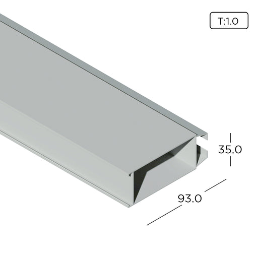 Aluminum Shower Door Profile MY1378-C Aluminium Extrusion Profiles ALUCLASS - ALUCLASS MY