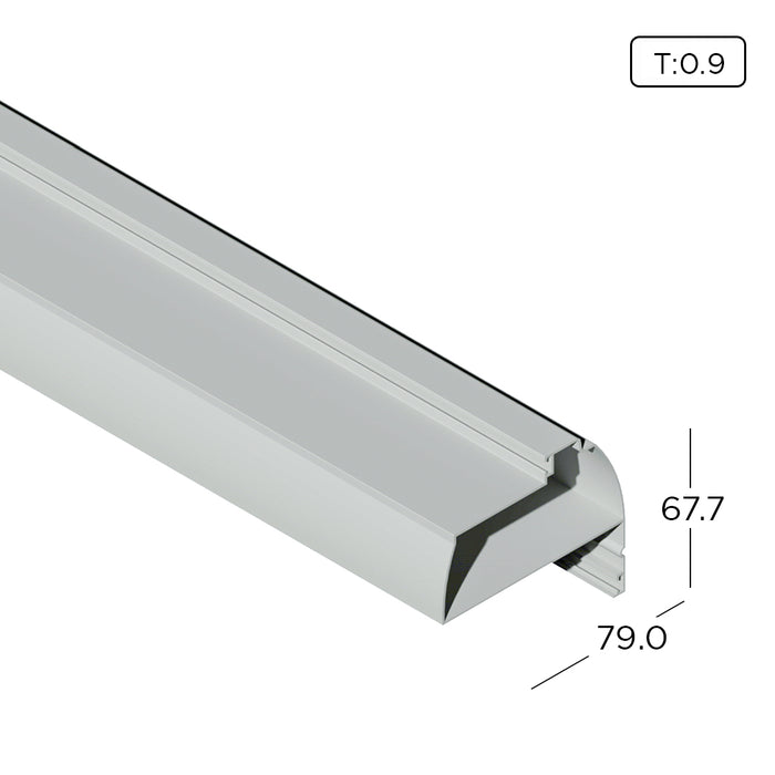 Aluminum Shower Door Profile MY1379-C Aluminium Extrusion Profiles ALUCLASS - ALUCLASS MY