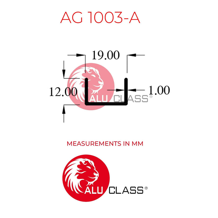 Aluminium Air-Con Grill AG1003-A ALUCLASS - ALUCLASS MY
