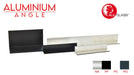 1.5" x 1.5" Aluminium 2.50mm Equal Angle AN1212-2 Aluminium Extrusion Profiles ALUCLASS - ALUCLASS MY