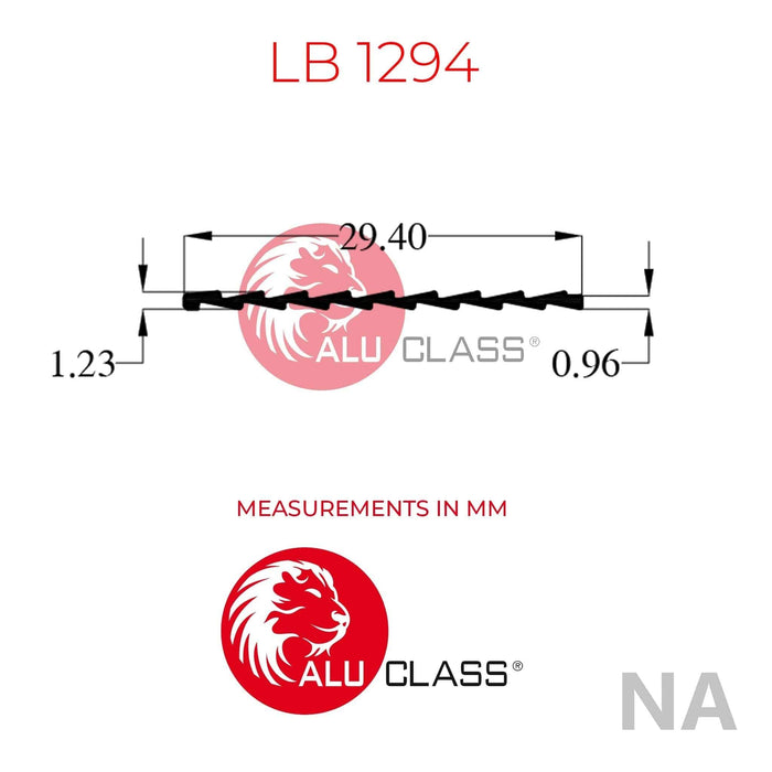 Aluminium Lighting Blade Profile LB1294 ALUCLASS - ALUCLASS MY