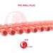 (Bundle of 500pcs) Concrete Wall Plug Red Plastic PVC Anchors 6mm ALUCLASS (AA-WP-PVC WALL PLUG) - ALUCLASS MY