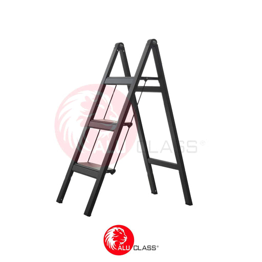 ⚡READY STOCK⚡ Household Aluminium Slim 3-Step Stool/Ladder ALUCLASS ONLINE AL-AWN 3SSL - ALUCLASS MY