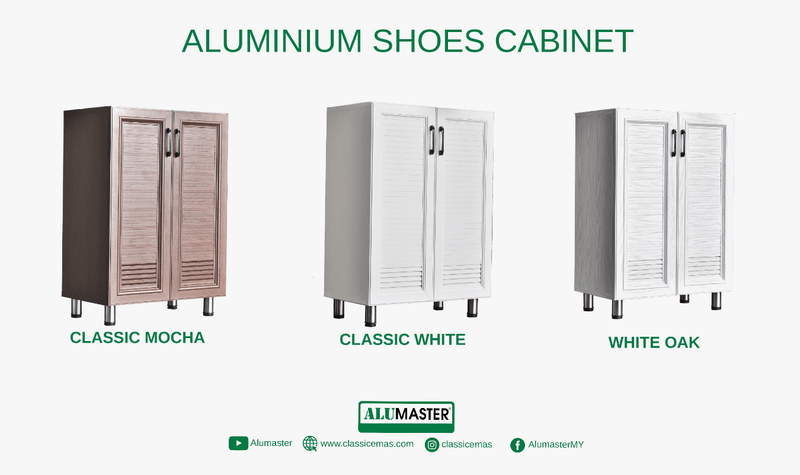 Aluminium Outdoor Shoe Cabinet ALUCLASS AM-SR1a - ALUCLASS MY