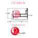 Aluminium Folding Door FD1001-B ALUCLASS - ALUCLASS MY