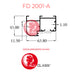 Aluminium Bi-Fold Door FD2001-A ALUCLASS - ALUCLASS MY